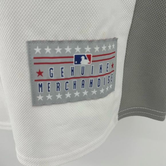 Detroit Tigers Brandon Inge #15 MLB Jersey White Navy Size Large (T1) - Picture 3 of 9